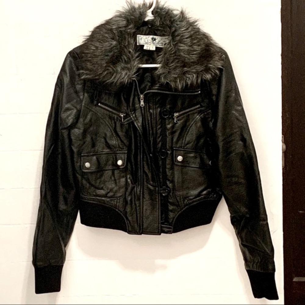 Jolt. Faux leather jacket